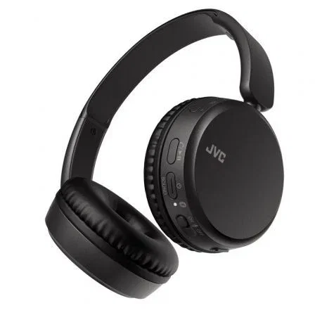 JVC Auriculares inalámbricos HA-S36W con micrófono Bluetooth, negros JVC Auriculares inalámbricos HA-S36W con micrófono Bluetooth, negros